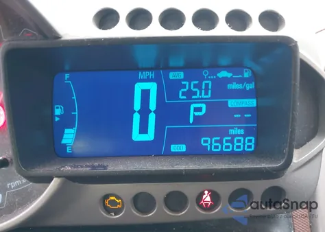 2016 Chevrolet Sonic Lt Auto из США, поврежденный, VIN 1G1JC5SH4G4175696